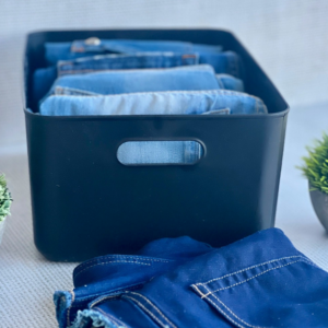 Caja moderna eco friendly #4 con tapa plástica