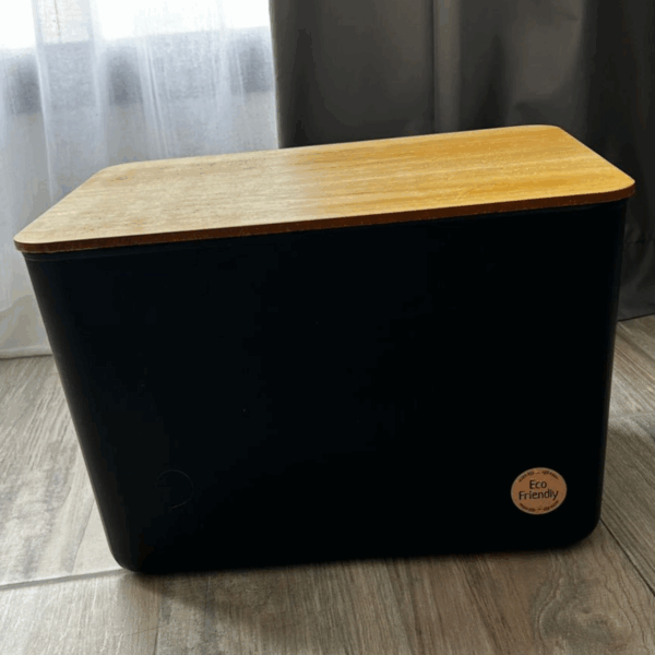 Caja moderna #5 eco friendly tapa madera - Imagen 3