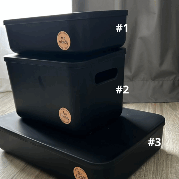 Caja moderna #3 eco friendly tapa plástica - Imagen 4