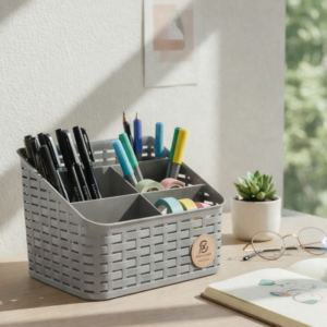 Organizador de escritorio - color gris