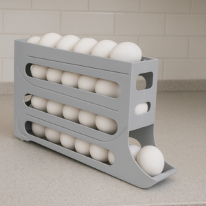 Hueveras X 2 deslizantes 4 niveles - separadores de huevo de regalo