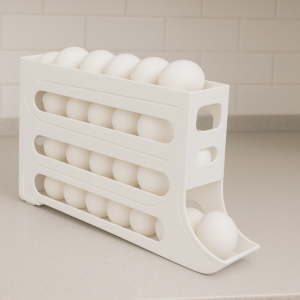 Huevera deslizante 4 niveles - separador de huevo de regalo